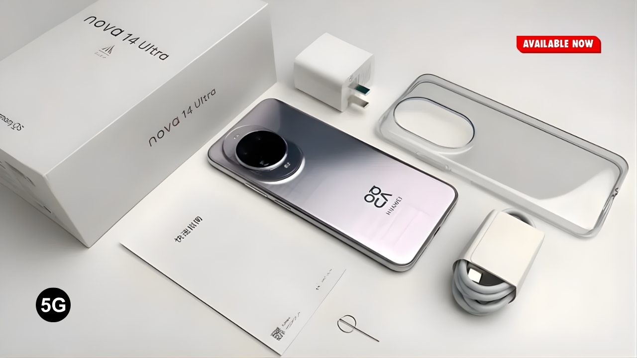 Huawei Nova 14 Ultra Smartphone Revealed – Advanced Triple Cameras and Fast Processor