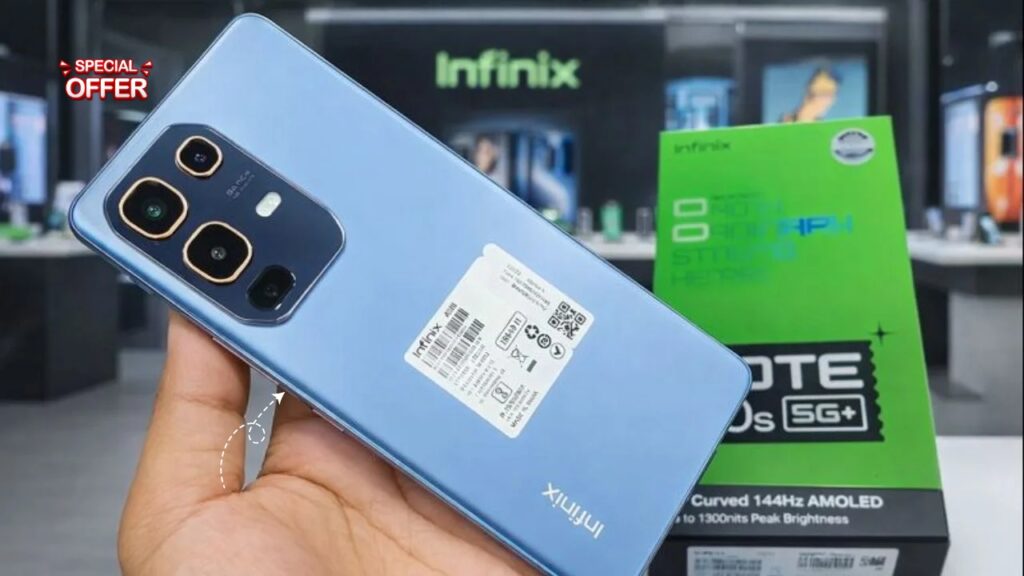 Infinix Note 50s 5G+ Unveiled - Featuring 144Hz AMOLED Display and High-Capacity 256GB Storage