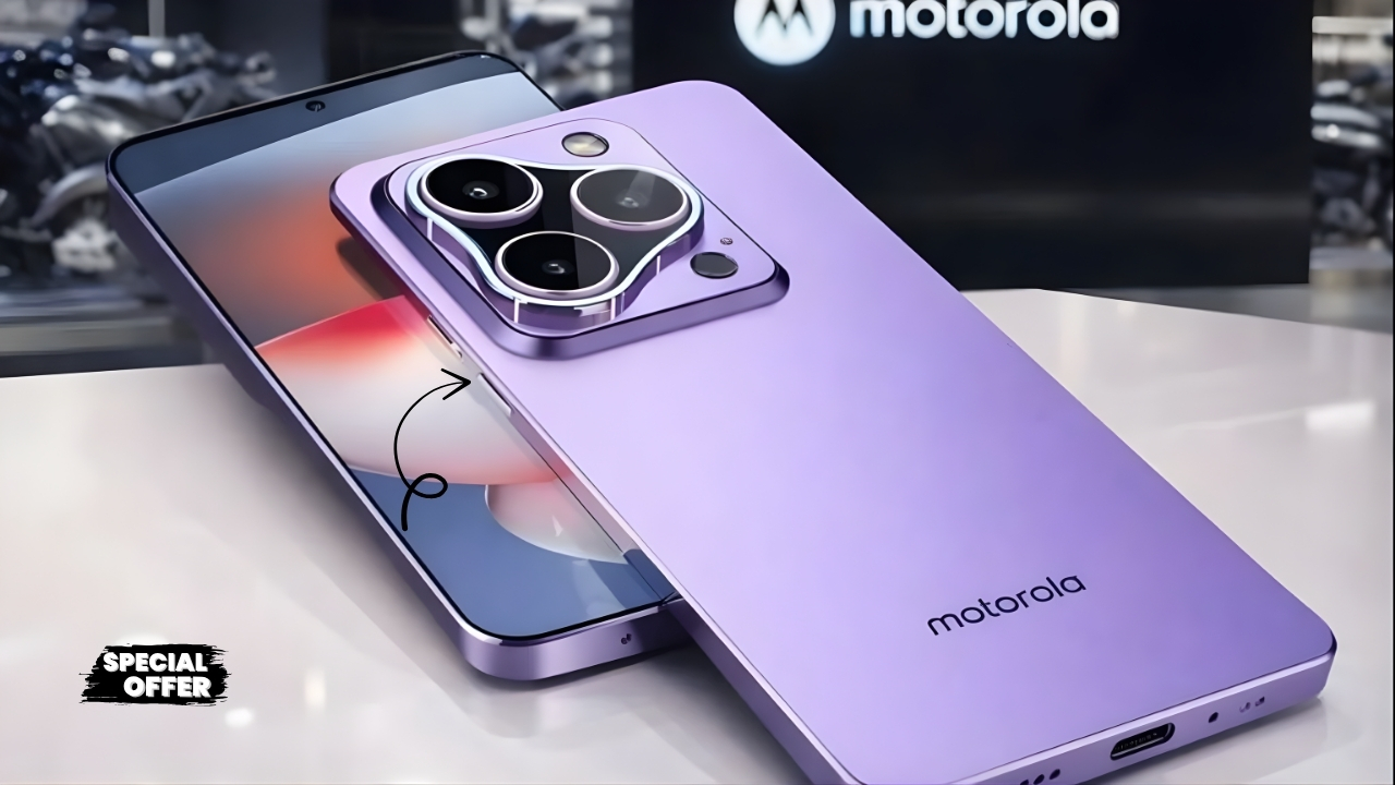 Moto Launched - New 5G Smartphone with 160MP Camera, 10GB RAM and 80W Fast Charging