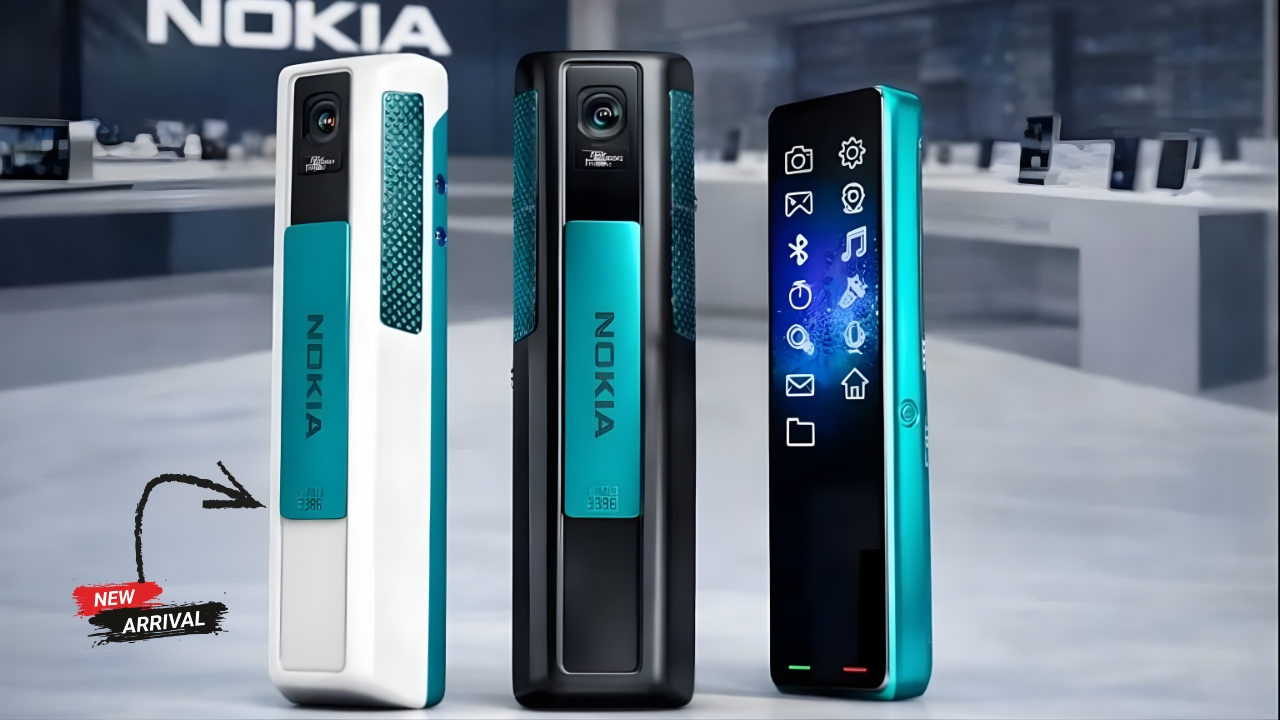 Nokia 7380 5G Concept Unveiled - Futuristic Design, Reviving the Iconic Quirky Phone