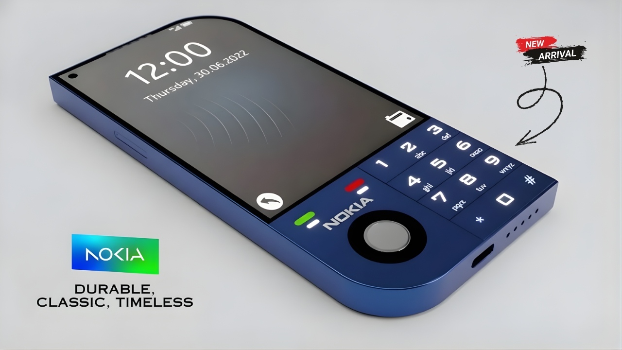 Nokia 7610 Unveiled - Durable 5G Keypad Phone with Stylish Design and Smooth Performance