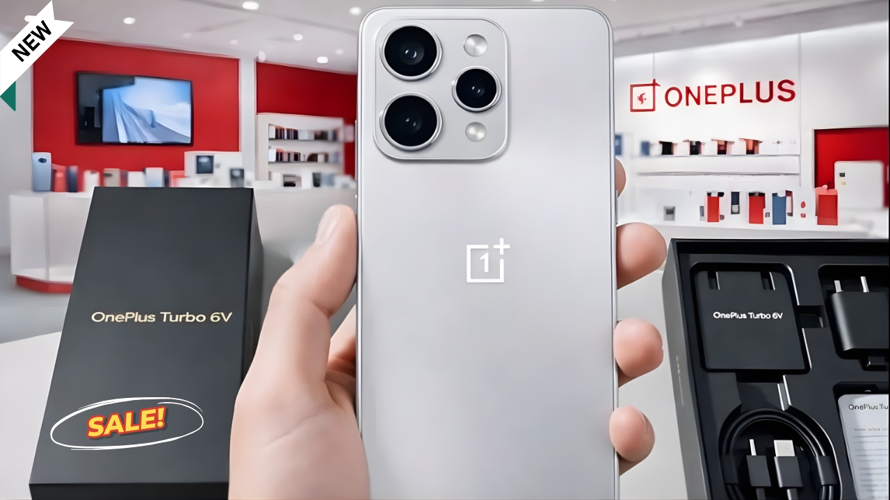 OnePlus Turbo 6V 5G Launched - for Gamers with 9000mAh Battery, 220MP Camera & Snapdragon 8s Gen 4