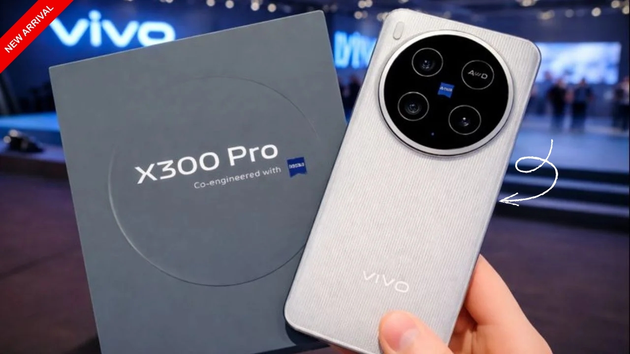 Vivo X300 Pro 5G Unveiled – 200MP ZEISS Camera, Snapdragon 8 Gen 3 & 120W Fast Charging